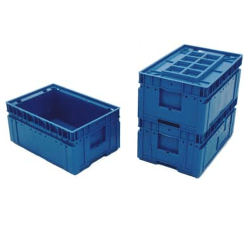 Caixa Plástica 42L Azul R KLT PB 2004 6428 Plasbox - Mabore