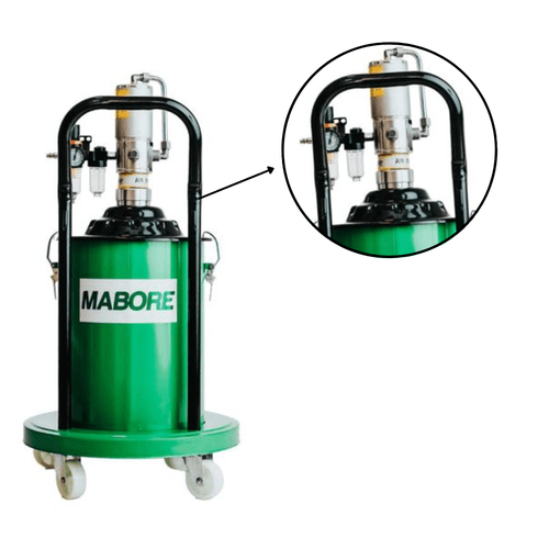Propulsora Pneumática para Graxa 50:1 20kg MBR-1080 Mabore - Mabore
