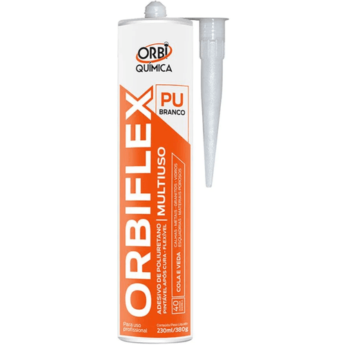 Adesivo Selante 230ml Branco 2451 Orbiflex Orbiquímica - Mabore