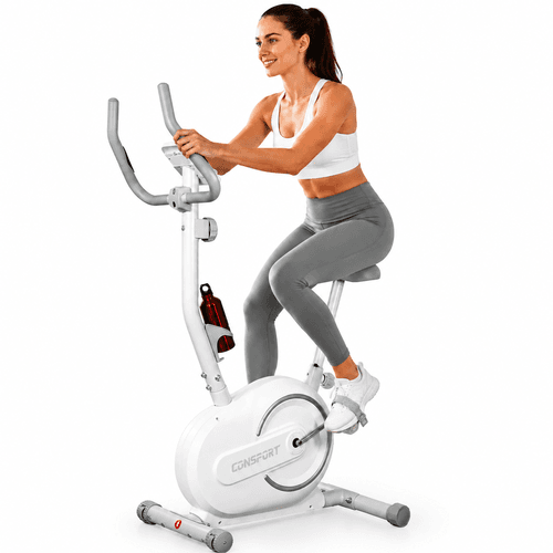 Bicicleta Vertical V-1000 Connect Bluetooth 8 Níve... - NATURAL FITNESS
