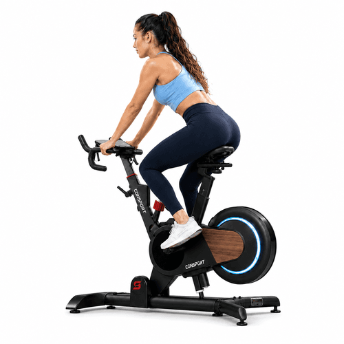 Bicicleta Spinning S-200 Connect Bluetooth Inclina... - NATURAL FITNESS