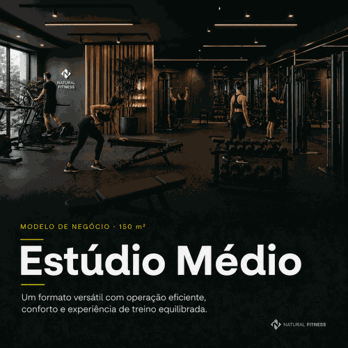 Studio De Personal De 150 M² - Studio-150 - NATURAL FITNESS