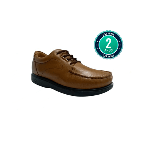 Calçado Masculino Ortopédico - Palermo | Whisky - Natural Step