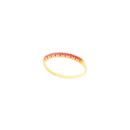 Anel Feminino Aparador em Ouro 18k com Rubis - NORTHOFF - Sonhos em Ouro 18k!