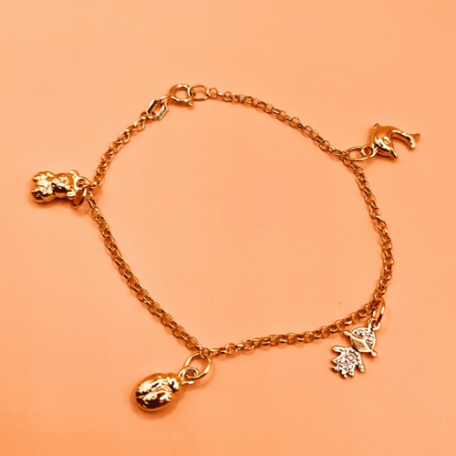 Pulseira Infantil 16cm em Ouro 18k - NORTHOFF - Sonhos em Ouro 18k!