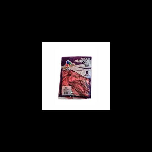 BALAO 9 CROMADO C/25 FESTBALL