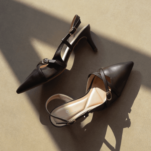 Scarpin Slingback Sophie Marrom - Rafaela Salomão