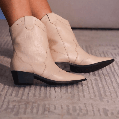 Bota Western Nude - Rafaela Salomão