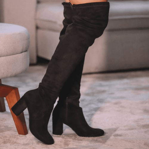 Bota Cecilia Sued Preta Over - Rafaela Salomão
