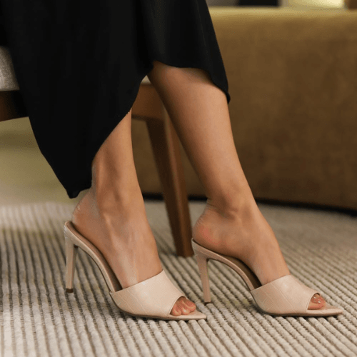 Tamanco Eloá Nude - Rafaela Salomão