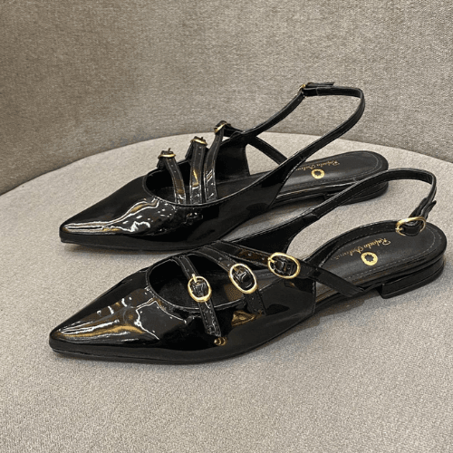 Sapatilha Fernanda Preta - Rafaela Salomão