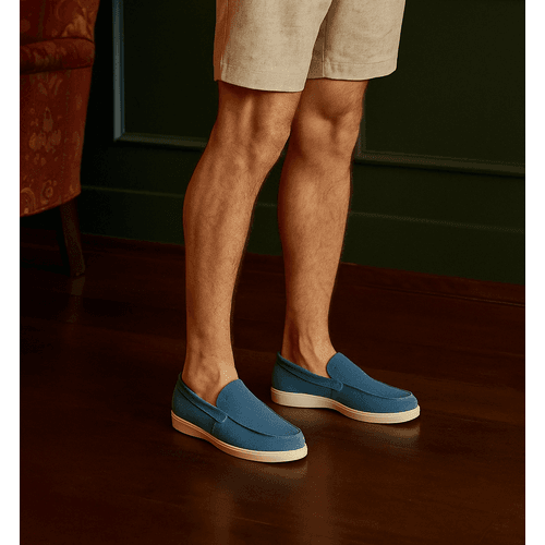 Loafer Masculino Couro Legítimo Minimalista Caribe... - ROTA SHOES