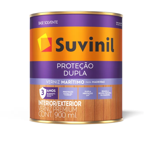 VERNIZ 3,6LT MARITIMO MADEIRA PROTEGIDA ACETINADO NATURAL SUVINIL