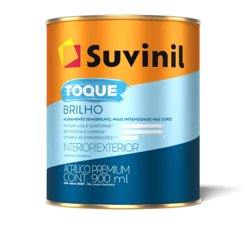 TINTA 3,6LT ACRÍLICA TOQUE DE LUZ SEMI-BRILHO BRANCO GELO SUVINIL