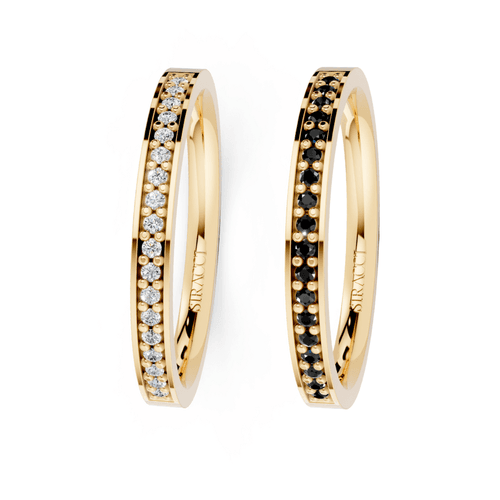 Par de Alianças Giulietta em Ouro 18k - 2mm - PAGI... - Stracci