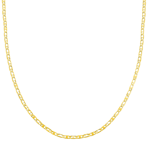 Corrente Piastrine em Ouro Amarelo 18k - 60cm - CP... - Stracci