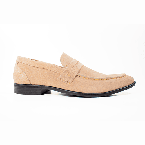 Sapato Mocassim Casual Masculino Areia - Top Franca Shoes | Calçados confortáveis em Couro