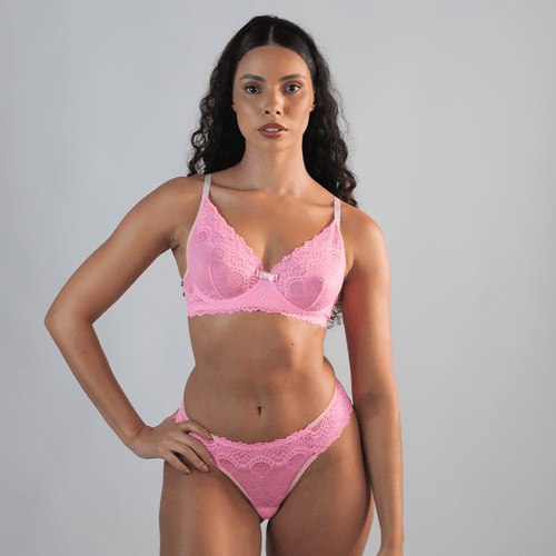 Lingerie Aurora Algodã... - Viúva Negra Underwear