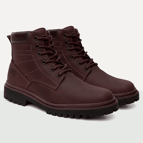 BOTA COTURNO MASCULINO VNT KANSAS BROWN - 3602ABRO... - VNTBOOTS