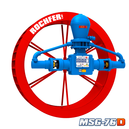 Bomba Rochfer Msg-76d + Roda D'água 1,90 x 0,47 m