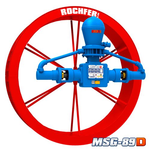 Bomba Rochfer Msg-89d + Roda D'água 2,20 x 0,47 m