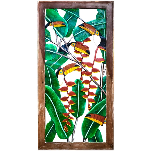 Quadro Vazado de Orquídeas Grande | OFICINA DE AGOSTO