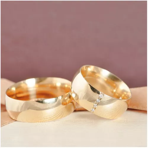 Aliança de Ouro 18k O PAR