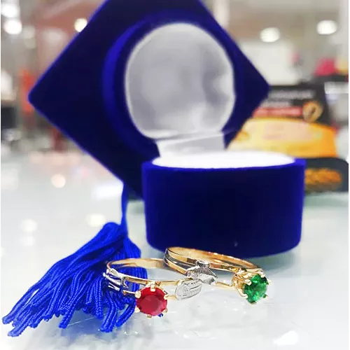 Anel de Formatura em Ouro 10k