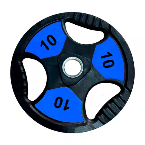 ANILHA OLIMPICA 10KG TOPCOLOR INICIATIVA FITNESS | Iniciativa Fitness