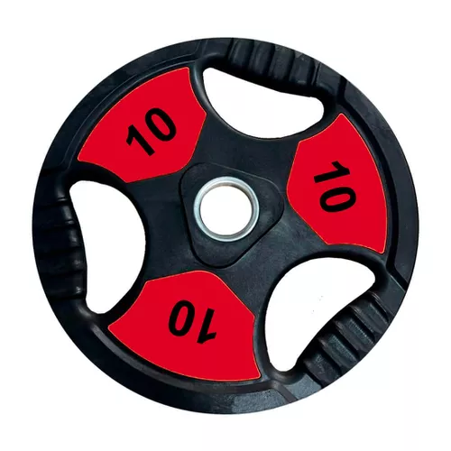 ANILHA OLIMPICA 10KG TOPCOLOR INICIATIVA FITNESS | Iniciativa Fitness