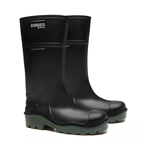 PURESAFE CANO LONGO PRETO SOLADO VERDE C/B - Bracol