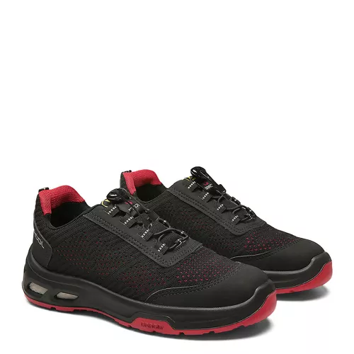 DETROIT ECO BTHT PRETO COM SOLADO VERMELHO TRIDENSIDADE (ESD - Bracol