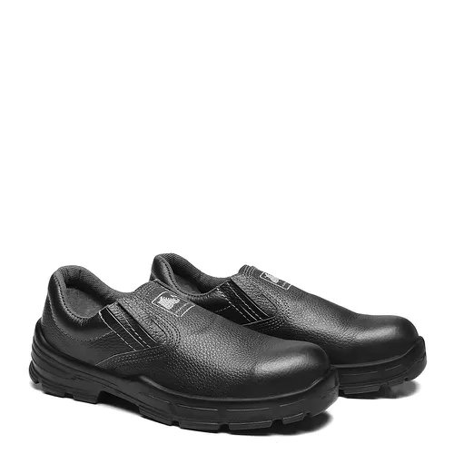 BSES SAPATO ELÁSTICO PRETO COURO - Bracol