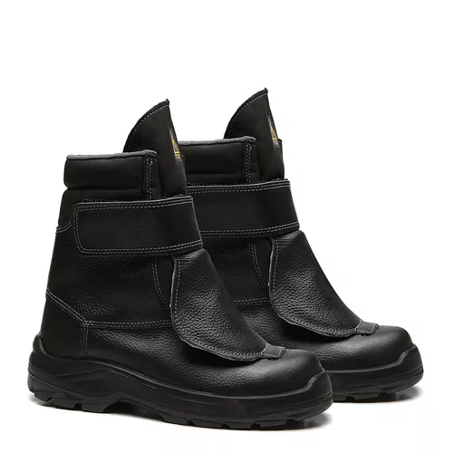 BAC ESCARFADOR COTURNO VELCRO PRETO COURO HIDROFUGADO ELETRI... - Bracol