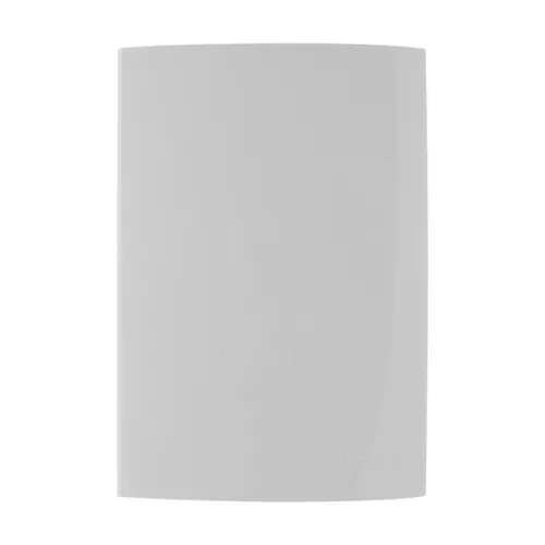 Placa 4x2 Cega Branca Sleek Margirius | Broketto Materiais Elétricos