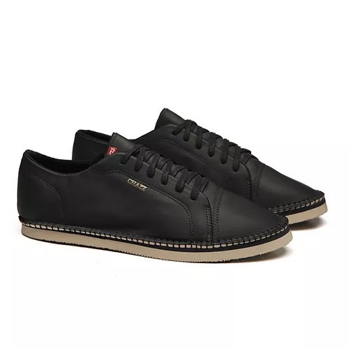 linha sapatênis sapatilha sneaker chazz couro napa marinho | LOJA