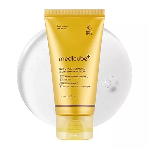 Medicube Turmeric Kojic Acid Overnight Exfoliating Mask | By