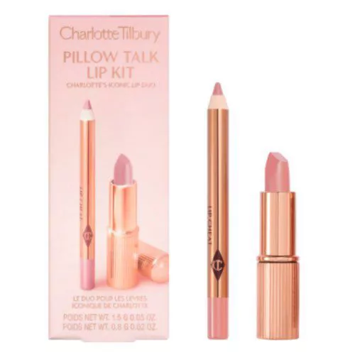 Mini Kit Lapis + Batom Charlotte Tilbury - Lip Cheat P.t / Kissing P.t