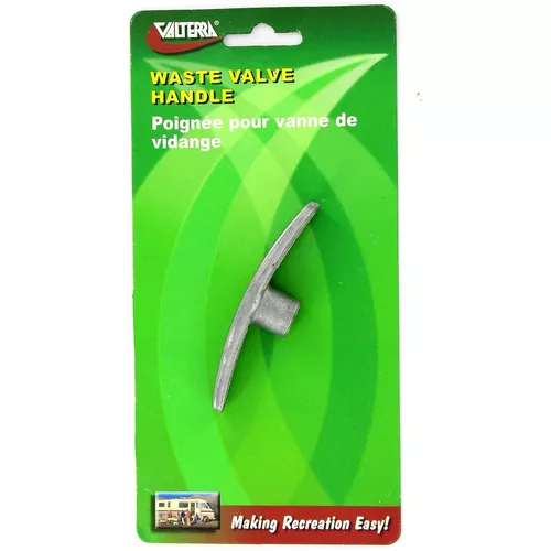 Punho da válvula de resíduos de esgoto de aluminio Valterra T1003-6MNVP