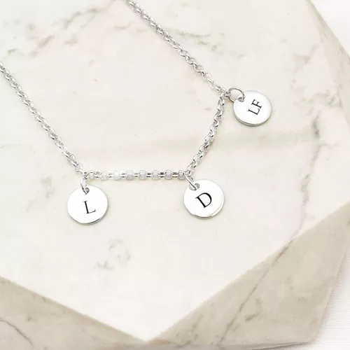 Pulseira Três Medalhas P Personalizada Folheado em... - IAIÁ Semijoias