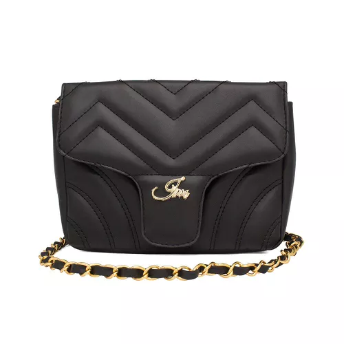 Bolsa Corrente Tiracolo 465 Preta - Immateriale Bolsas