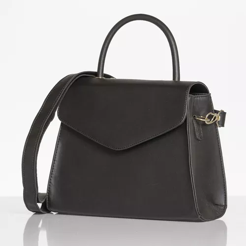 Bolsa Encanto Tiracolo Preta - Immateriale Bolsas