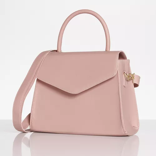 Bolsa Encanto Tiracolo Rosa - Immateriale Bolsas