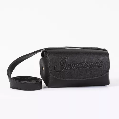 Bolsa Feminina Vic Tiracolo Preto Immateriale - Immateriale Bolsas