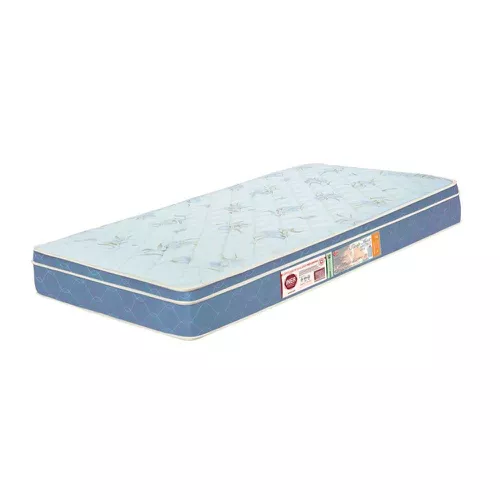 Colchão Solteiro Espuma D45 Castor Sleep Max 88x188x25 | Incasa Móveis