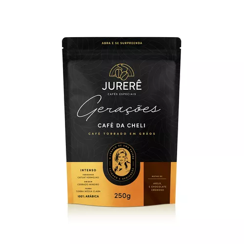 Café Da Cheli Torrado Em Grãos 250g - Empório Jurere