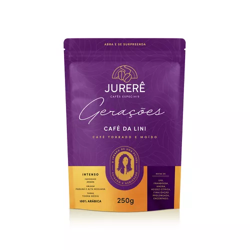 Café Da Lini Torrado E Moído 250g - Empório Jurere
