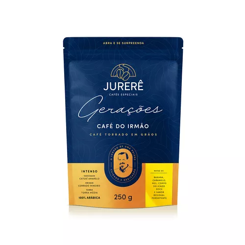 Café Do Irmão Torrado Em Grãos 250g - Empório Jurere