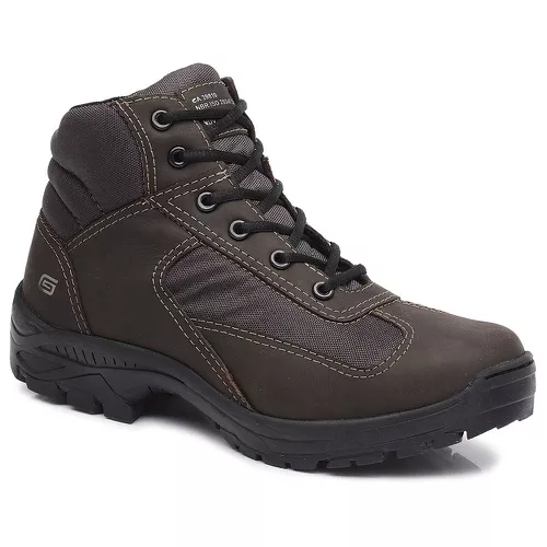 Bota coturno de segurança EPI´s em Couro ref. Ente... - LEEFOOT