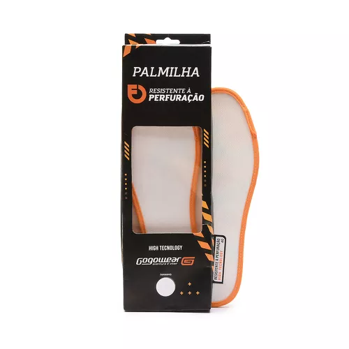 Segurança a Cada Passo: Palmilha Antiperfuro - Pa... - LEEFOOT